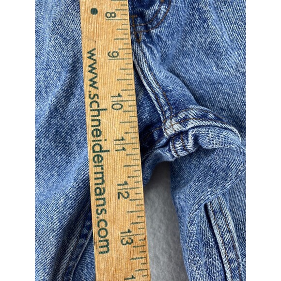 Harley Davidson Jeans Mens 31x29 Blue Denim Light Wash Straight Stains Tag 33x30 - Picture 7 of 16